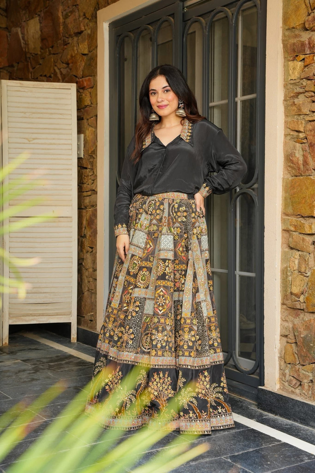 Heerbanh Skirt Set
