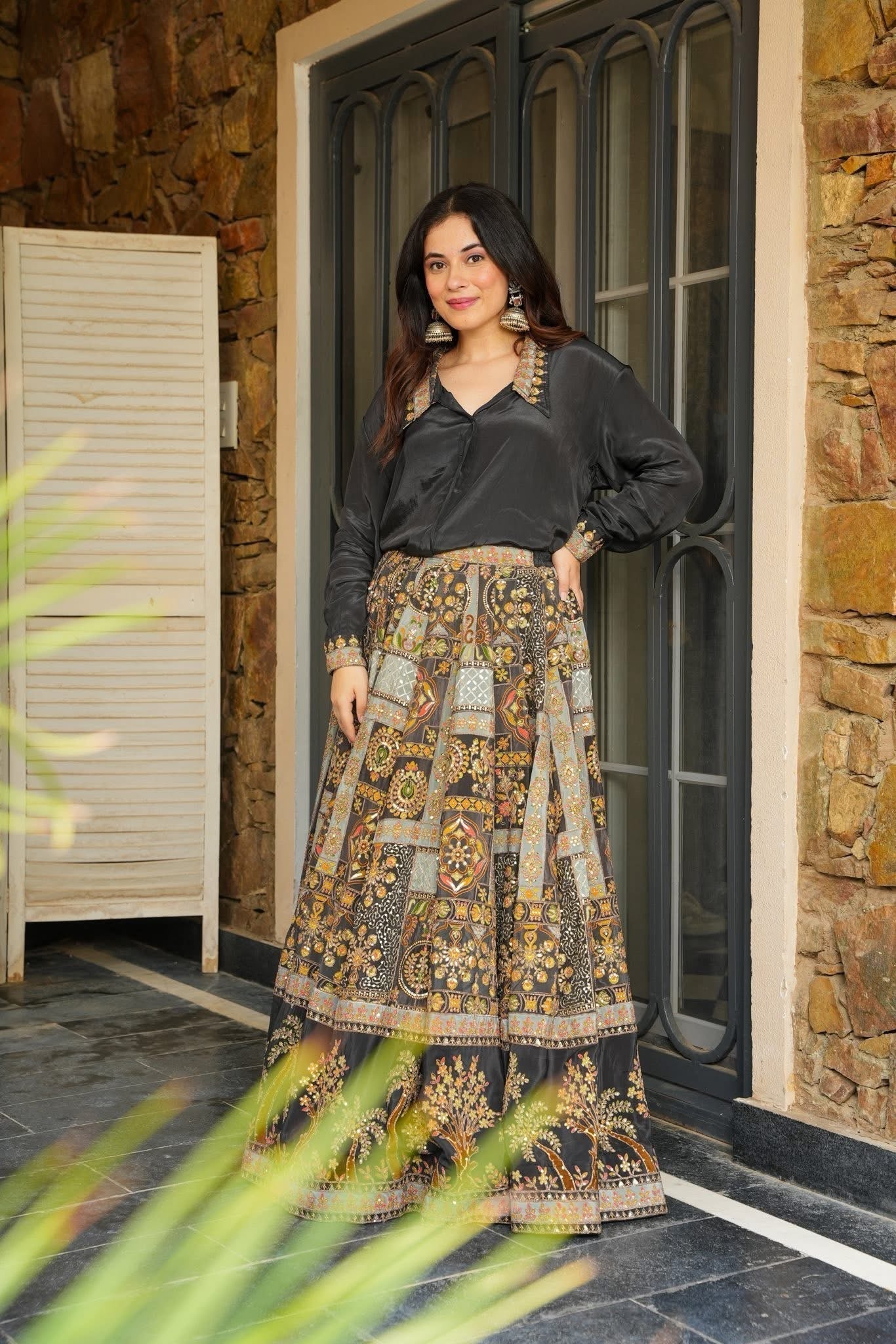 Heerbanh Skirt Set