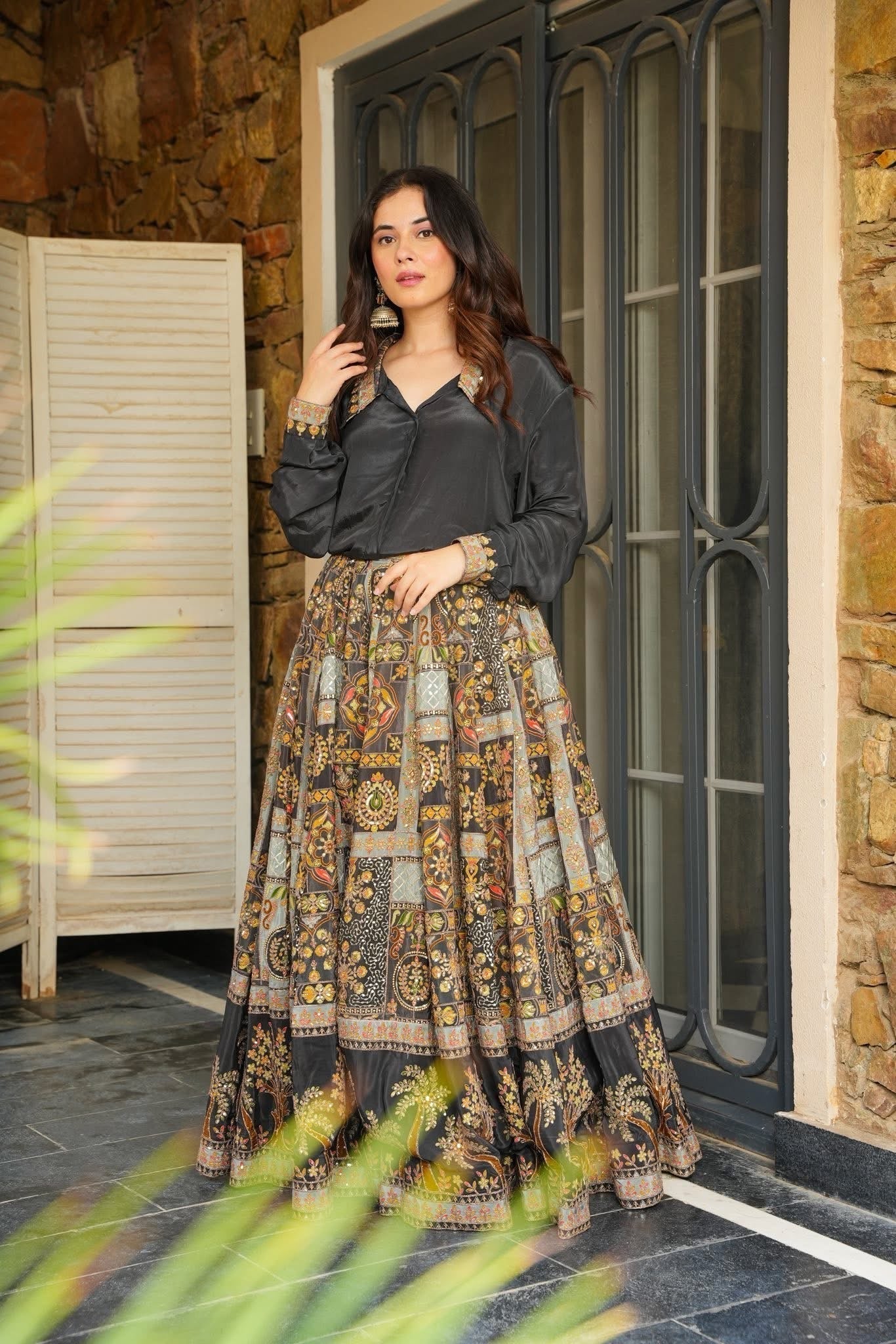Heerbanh Skirt Set