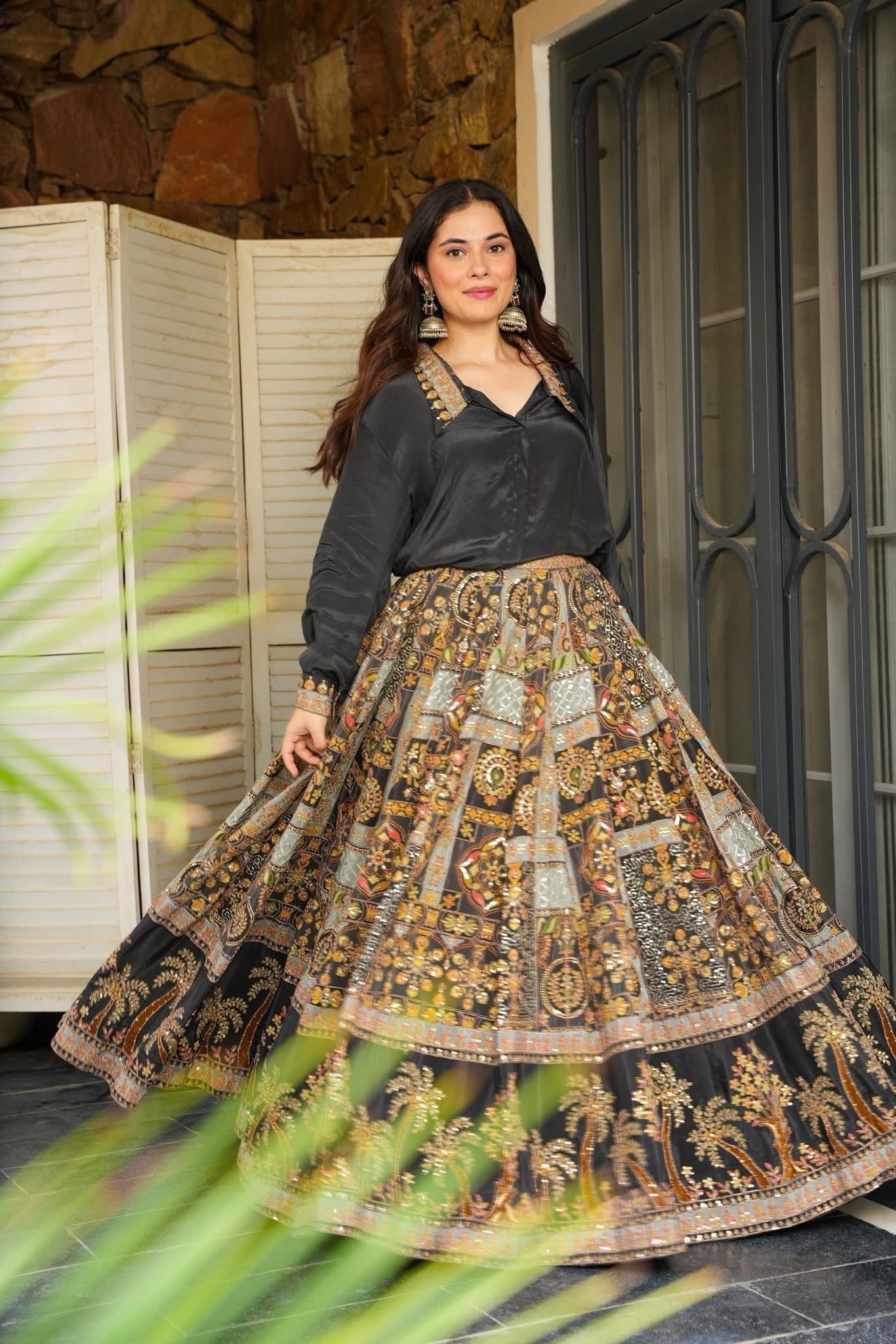 Heerbanh Skirt Set